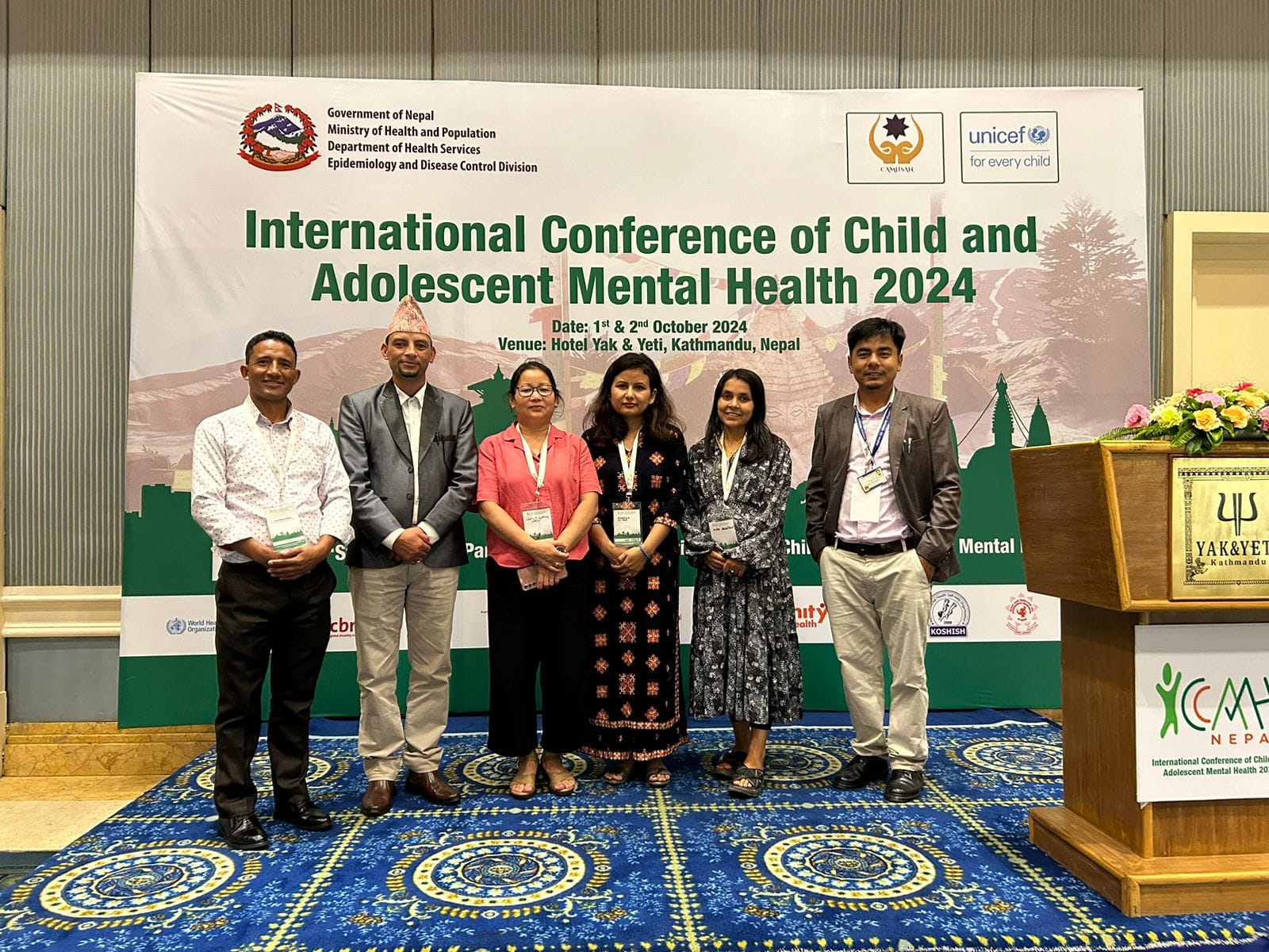 बालबालिका तथा किशोरकिशोरीहरुको मानसिक स्वास्थ्य सम्बन्धि अन्तर्राष्ट्रिय सम्मेलनमा N-PAF को सहभागिता