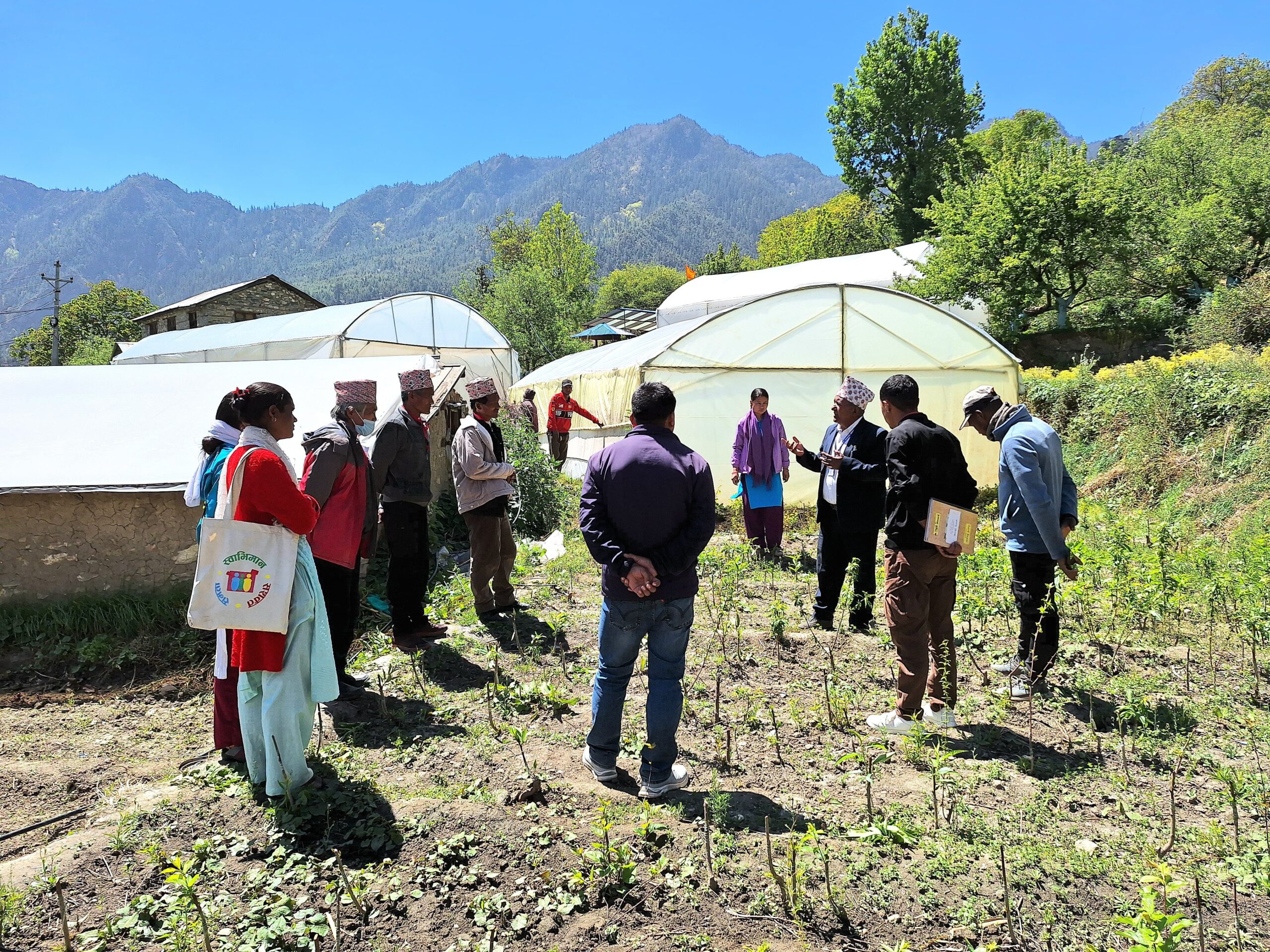 Learning and Exposure Visit of Nursery Persons to Horticulture Development Center Dolpa